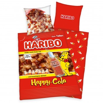 Kinderbettwäsche Haribo Happy Cola