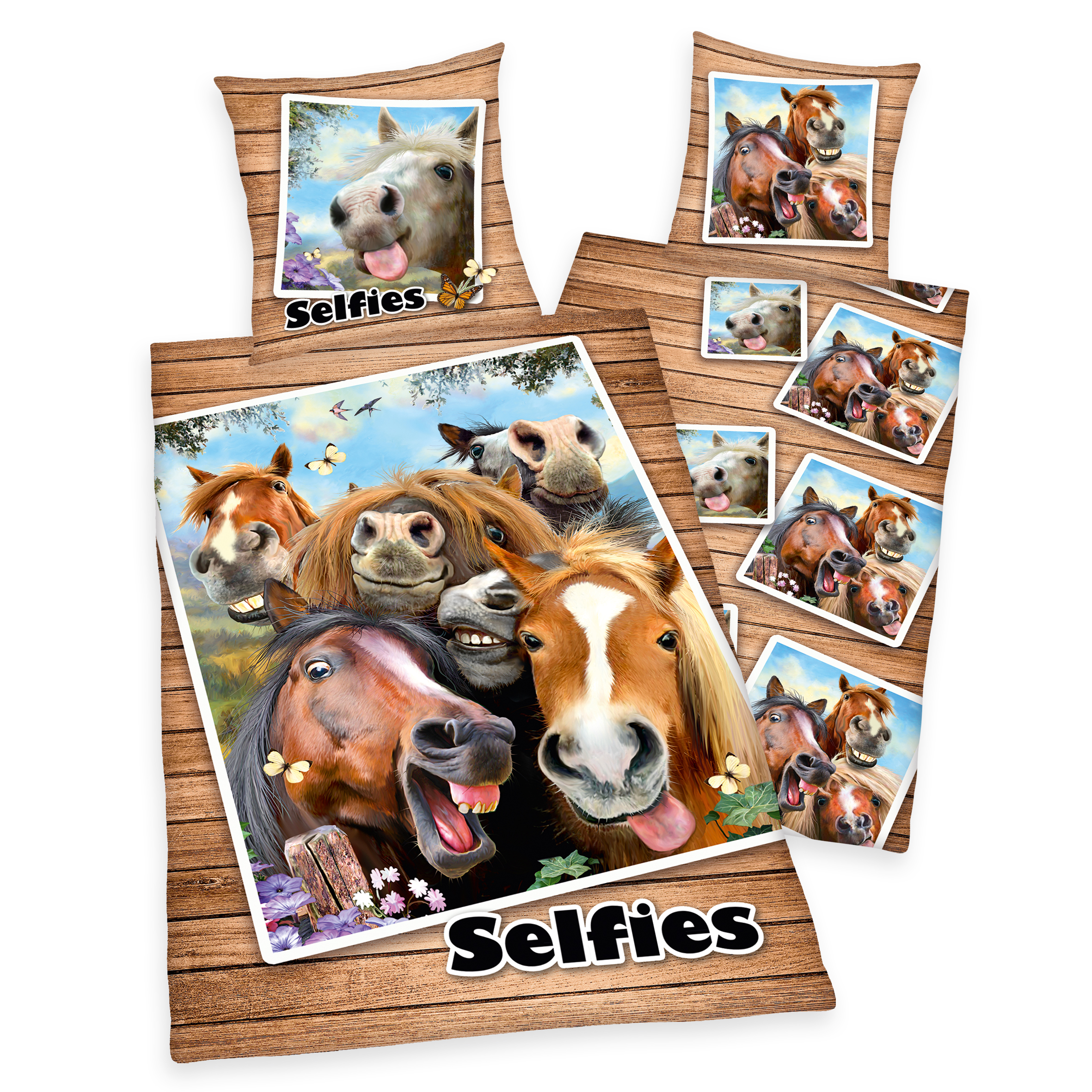 Pferde Bettwäsche Selfies